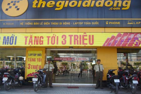 Bảo vệ TT điện thoại Thế giới di động