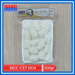 Mực cắt hoa