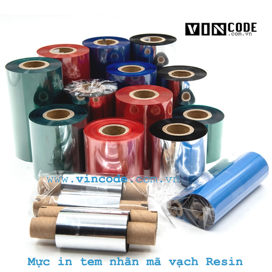Mực in tem nhãn mã vạch Resin