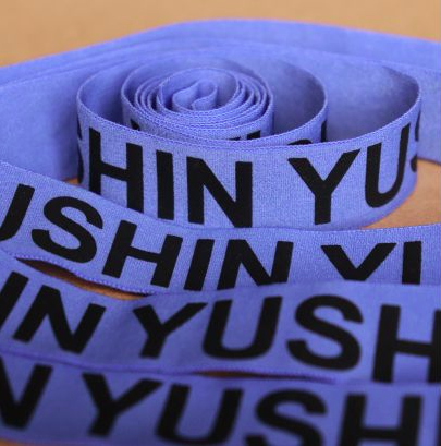 Mực Silicone in trên dây thun co giãn