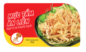 Cá mực tẩm ăn liền