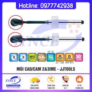 Mũi Cắt Cad/Cam 2&3IME Cho Máy Imes-icore – JJTOOLS