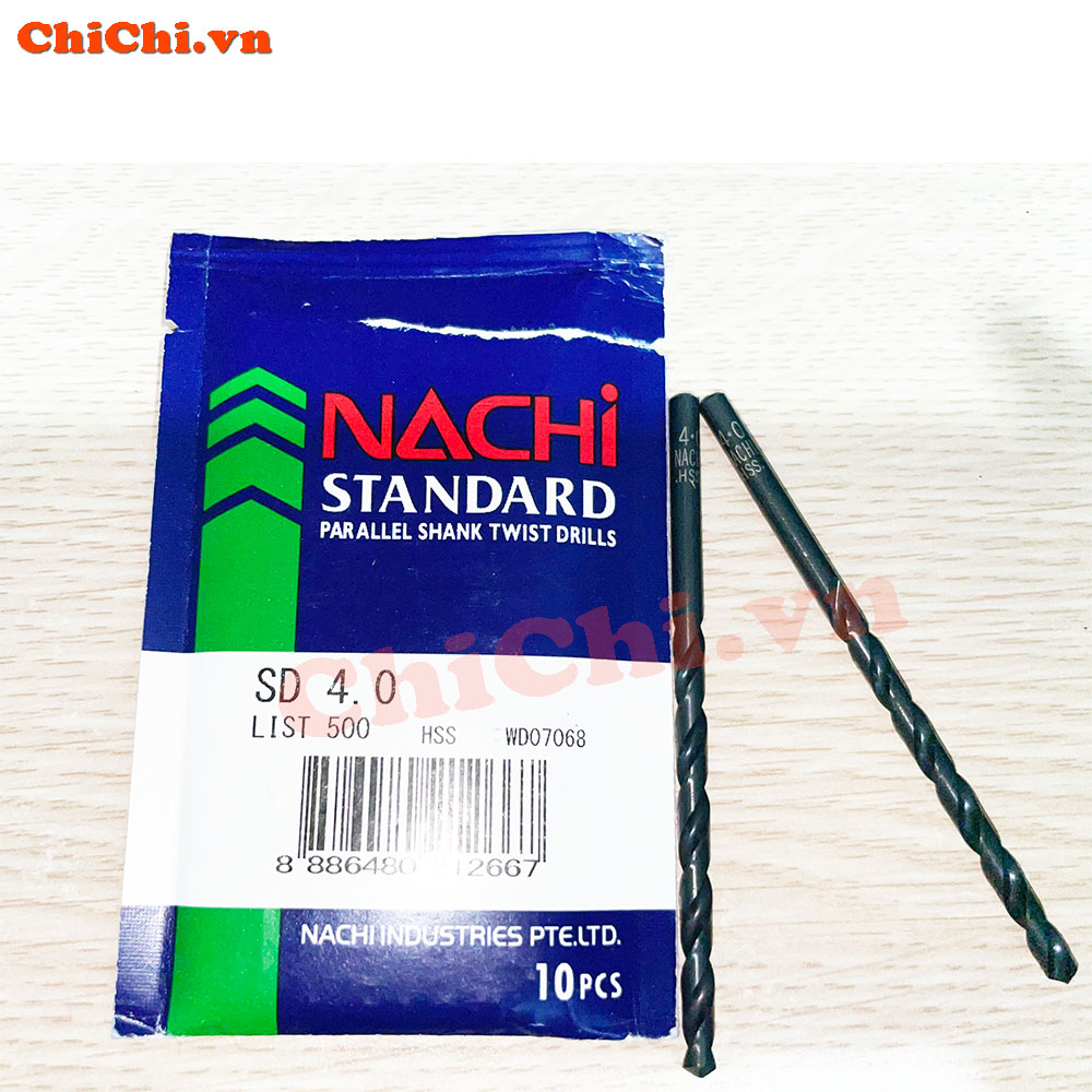 Mũi khoan Nachi phi 8.6mm