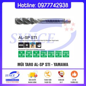 Mũi Taro Ren Cấy Xoắn AL-SP STI Yamawa
