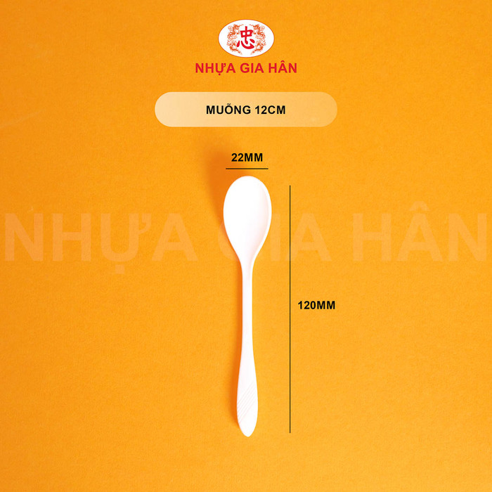 Muỗng nhựa PP 12cm