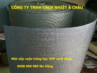 Mút cách nhiệt PE OPP