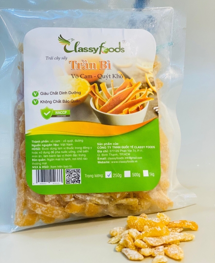 Mứt trần bì vỏ cam 1kg