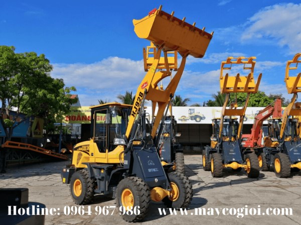Máy xúc lật HJ928 gầu 0,8 khối
