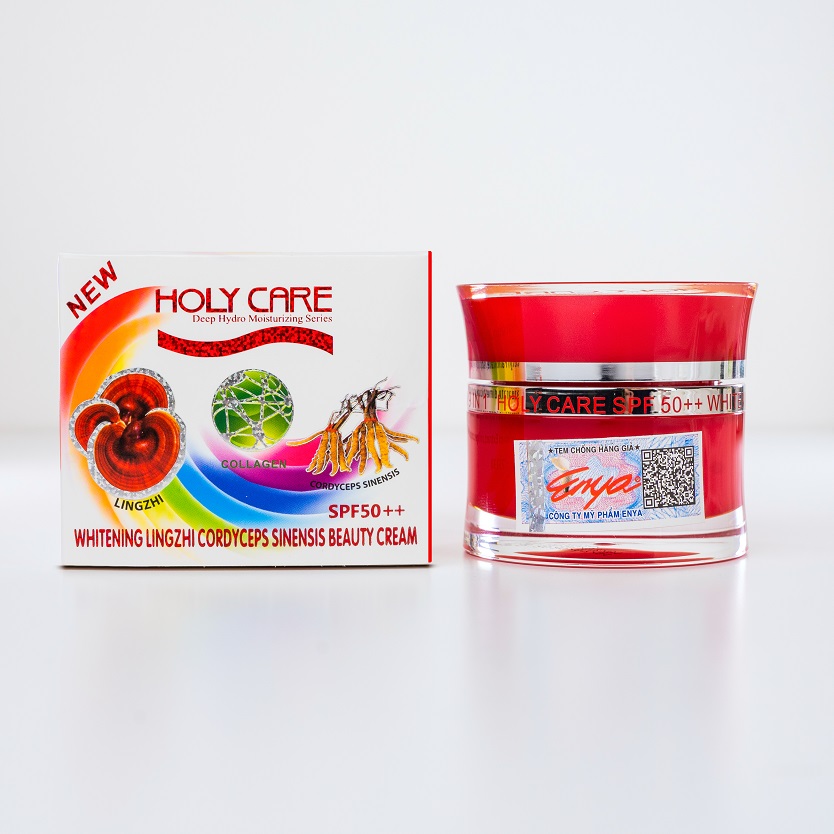 Kem đông trùng hạ thảo nấm linh chi Holy Care 9 tác dụng