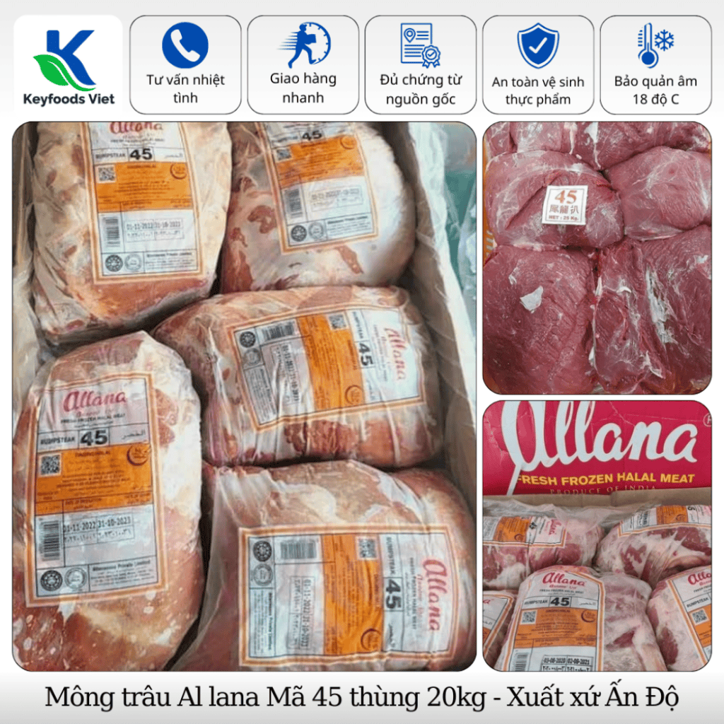 Nạc mông trâu M45 Allana