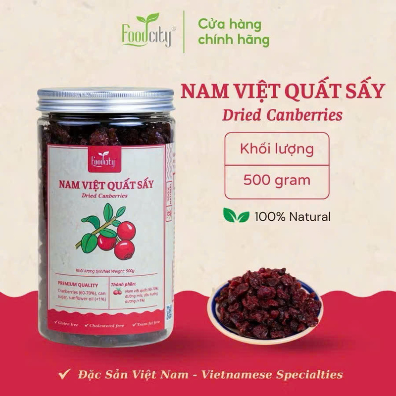 Nam việt quất sấy