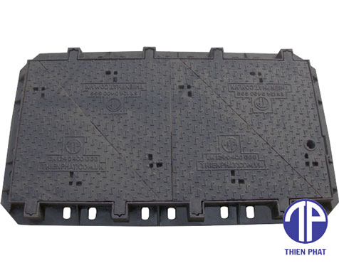 Nắp bể cáp 4 cánh D400-E600