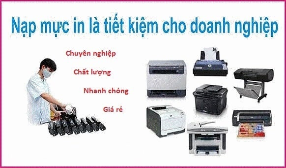 Nạp mực máy in
