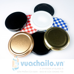 Nắp thiếc lọ thủy tinh các màu