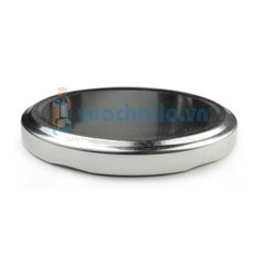 Nắp thiếc lọ thủy tinh màu bạc