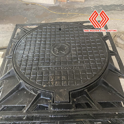 Nắp hố ga gang