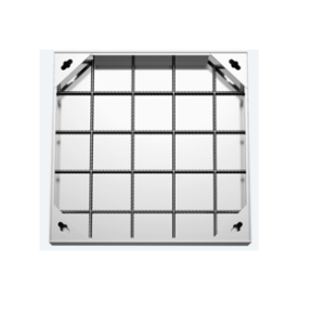 Nắp hố ga vuông inox âm sàn