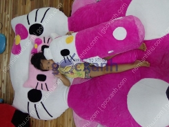 Nệm - gối ôm Hello Kitty