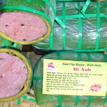 Nem chua cây chợ Huyện, Bình Định