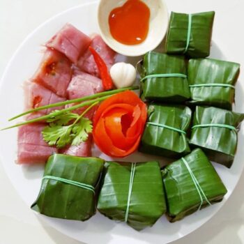 Nem chua gói chợ Huyện