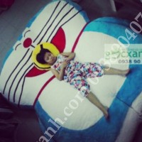 Nệm thú bông Doraemon
