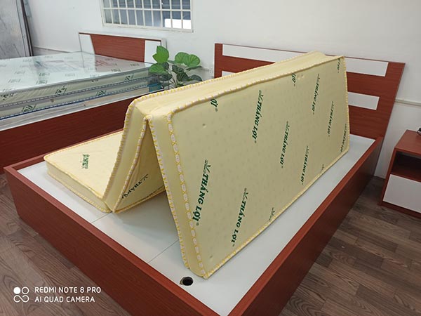 Nệm cao su non Thắng Lợi gấp 3