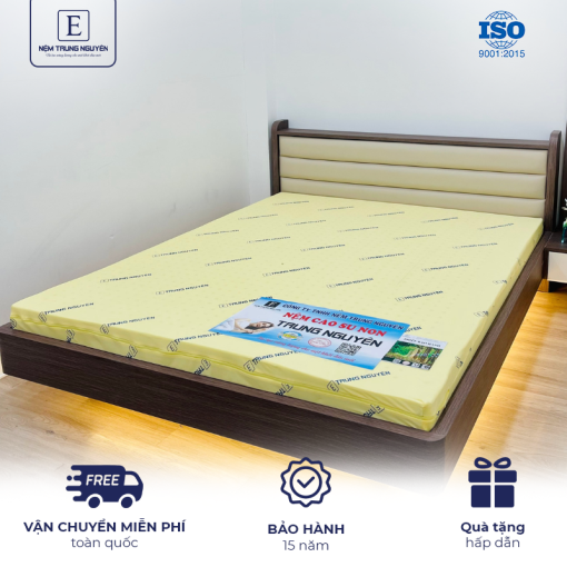 Nệm cao su non Trung Nguyên 1m6 x 2m