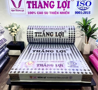 Nệm Foam hoạt tính cao cấp Thắng Lợi