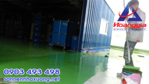 Sơn Epoxy nền nhà xưởng