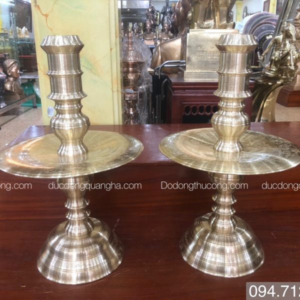 Nến đồng vàng Kattut