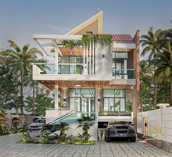 Dự án thi công biệt thự Mr.Vinh
