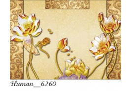 Tranh dán tường 3D giả ngọc