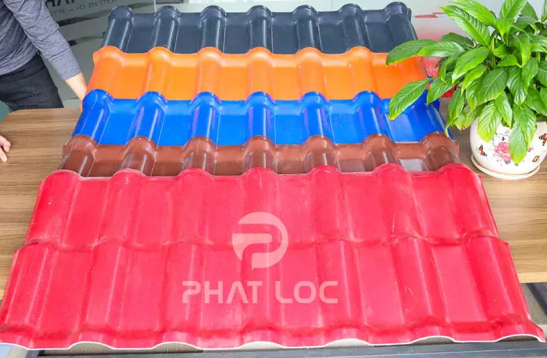 Ngói nhựa PVC/ASA Eurolines