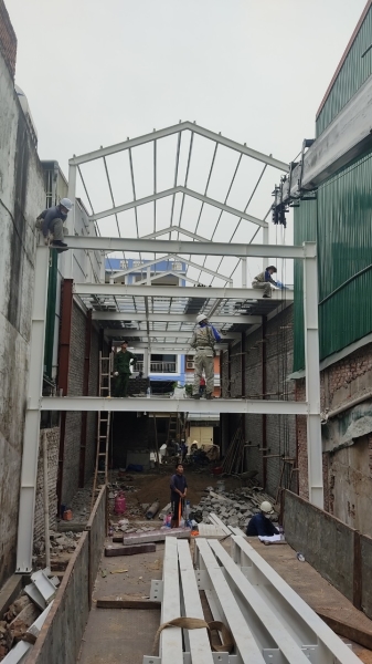 Nhà thép tiền chế, kết cấu thép