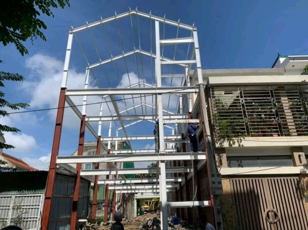 Nhà thép tiền chế, kết cấu thép