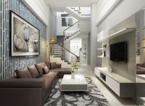 Thi công nội thất nhà chị Lành