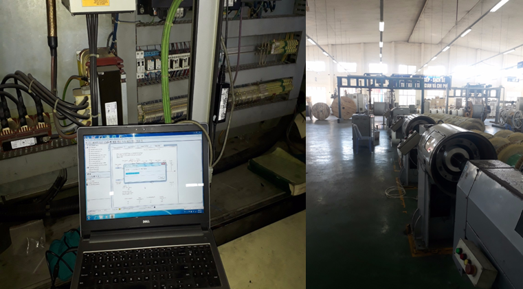 Nhà máy cáp viễn thông
