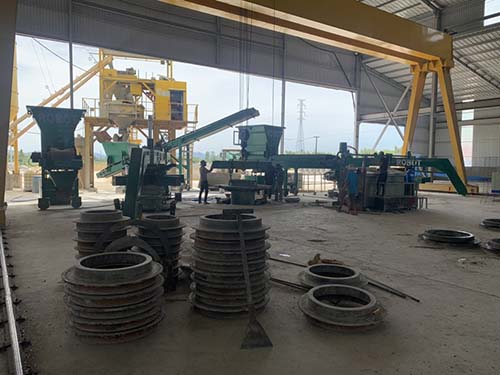 Nhà máy rung ép 3 hầm