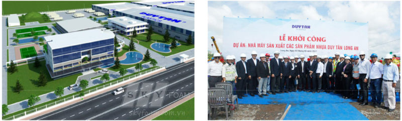 Nhà máy sx các sp nhựa Duy Tân Long An