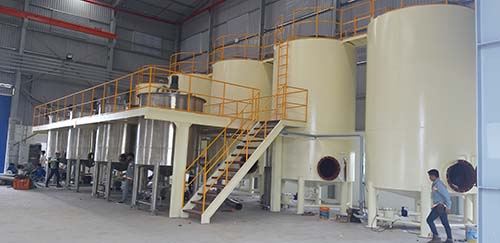 Dự án nhà máy sản xuất dầu nhớt công nghiệp tại Bình Phước