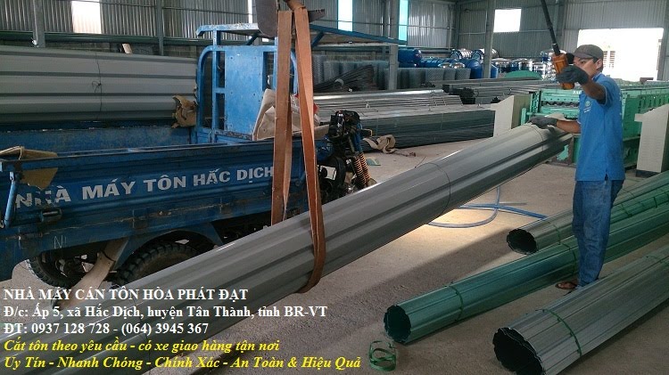 Nhà máy sản xuất tôn Hòa Phát Đạt