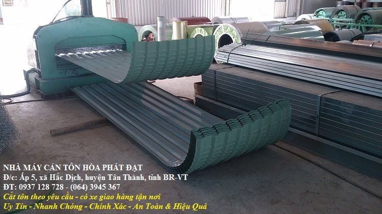Nhà máy sản xuất tôn Hòa Phát Đạt