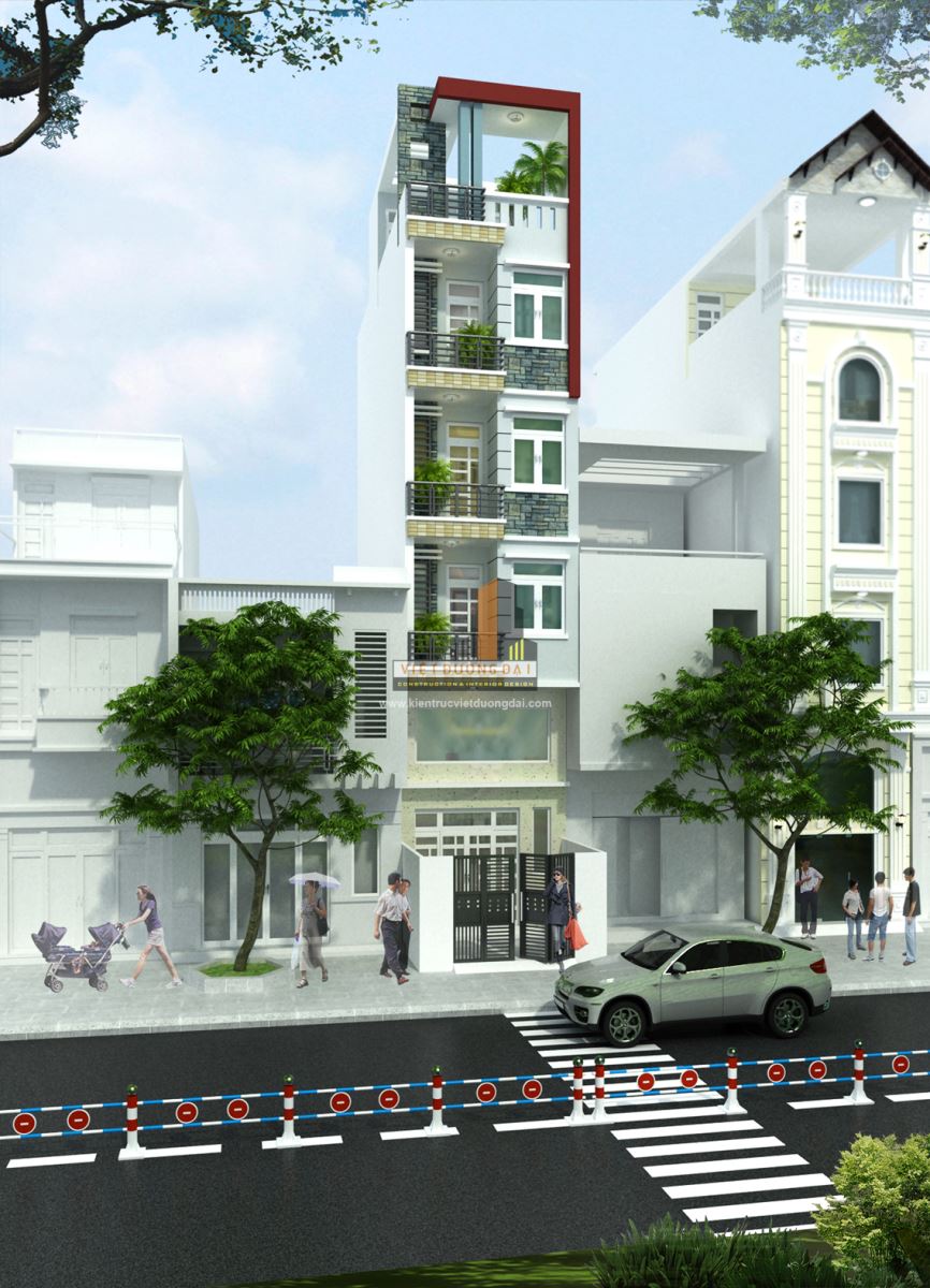 Thiết kế, thi công nhà phố
