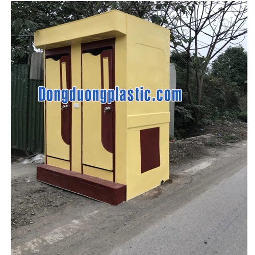 Nhà vệ sinh di động đôi Composite DVS-04