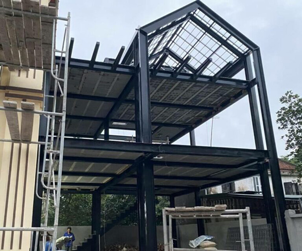 Công trình nhà khung thép dân dụng