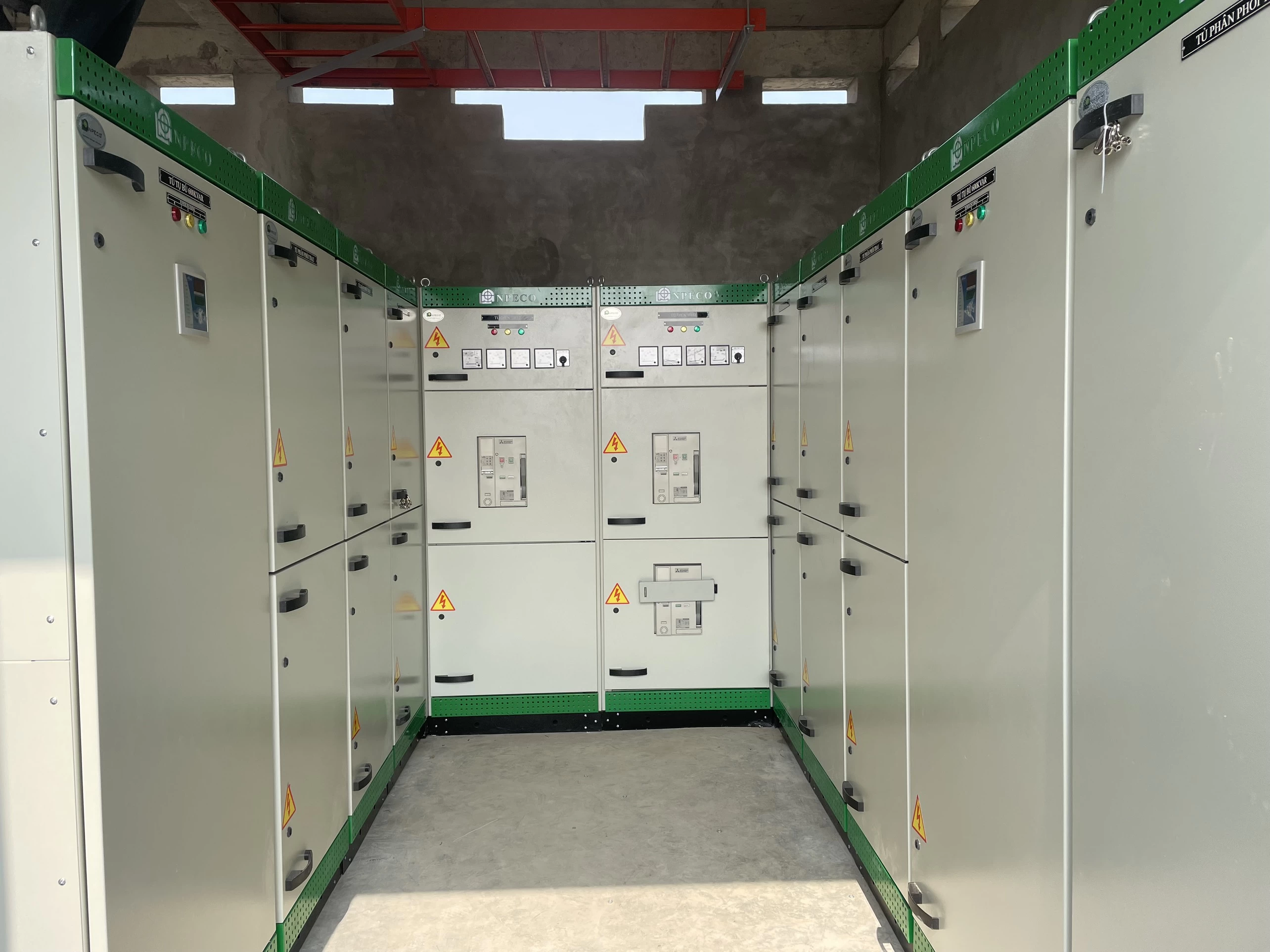 Lắp đặt hệ thống điện nhà máy Ngãi Cầu - KCN Bắc Ninh