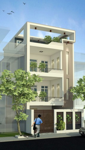 Nhà vườn phố