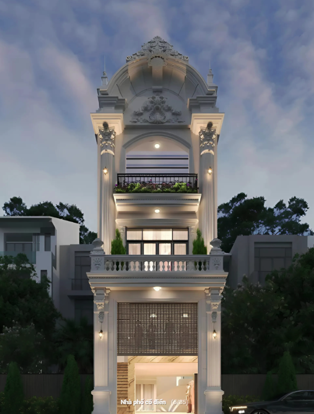 Nhà phố cổ điển