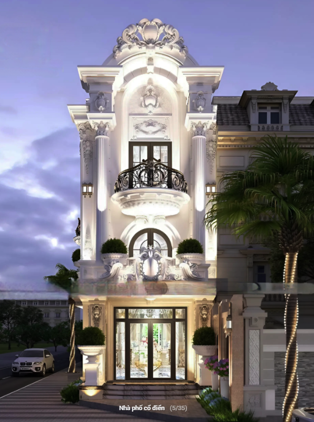 Nhà phố cổ điển