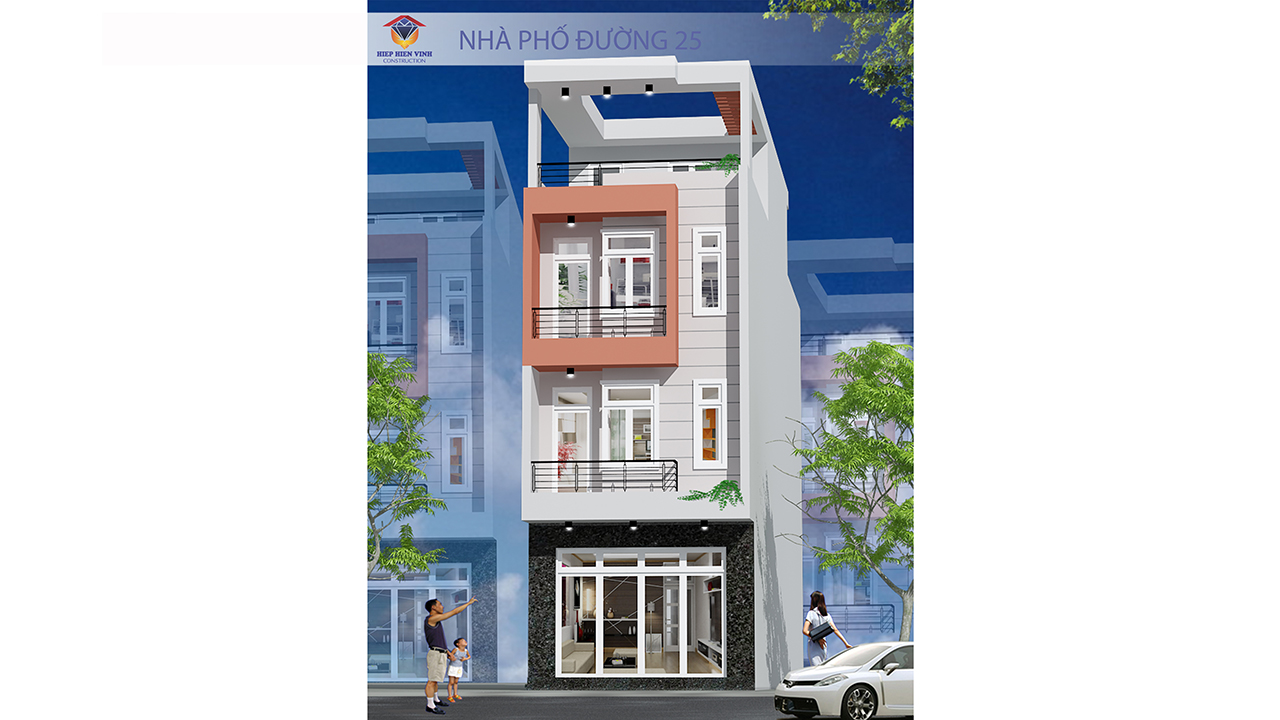 Nhà phố đường 25
